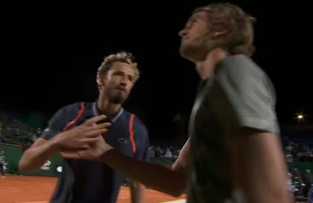 Medvedev And Zverev Handshake