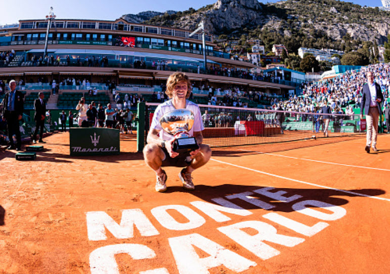 Andrey Rublev claims the MonteCarlo Rolex Masters. HIGHLIGHTS MONTE