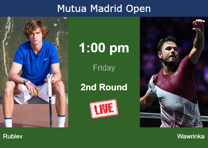 Thursday Live Streaming Andrey Rublev Vs Stan Wawrinka Thursday Live Streaming Andrey Rublev vs Stan Wawrinka