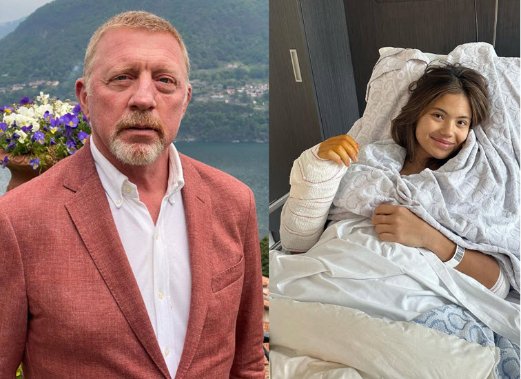 Boris Becker On Emma Raducanu Boris Becker On Emma Raducanu