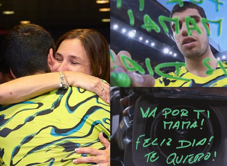 Carlos Alcaraz shares lovely message for his mother - Tennis Tonic