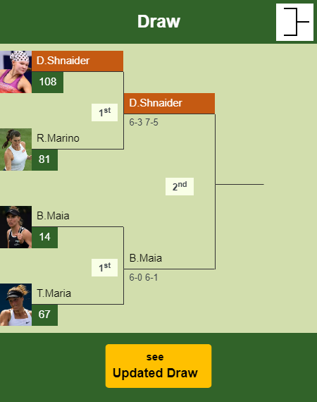 Diana Shnaider Draw info