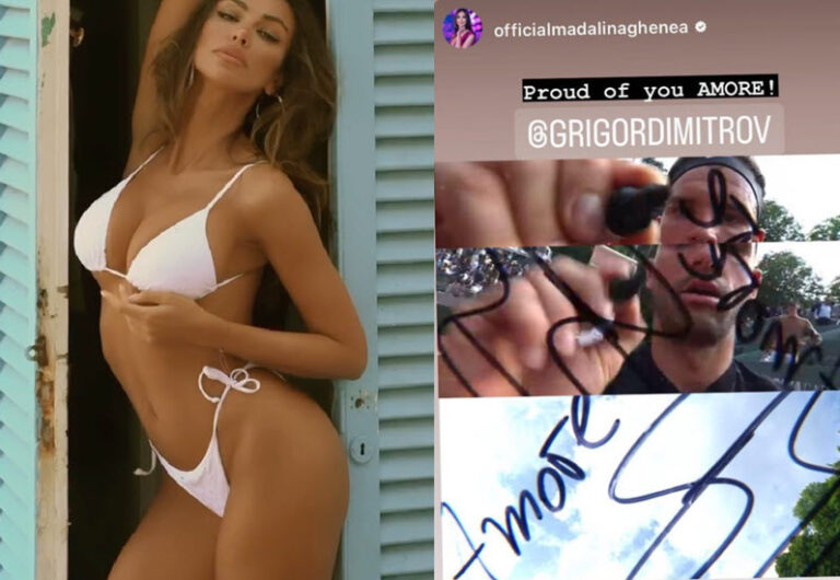 Grigor Dimitrov's new girlfriend Madalina Ghenea shares her love for