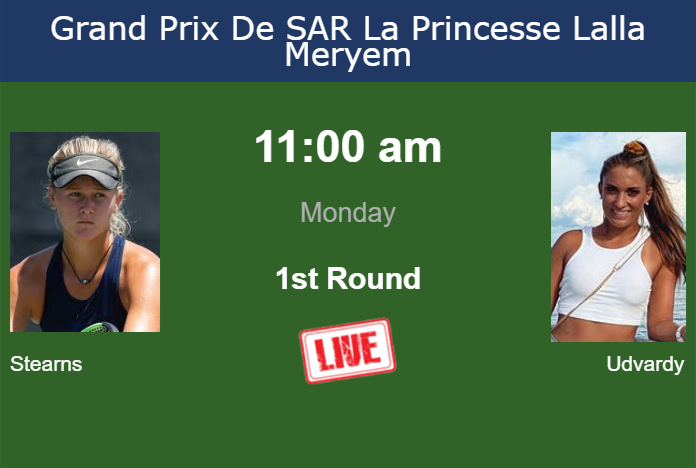 Monday Live Streaming Peyton Stearns vs Panna Udvardy