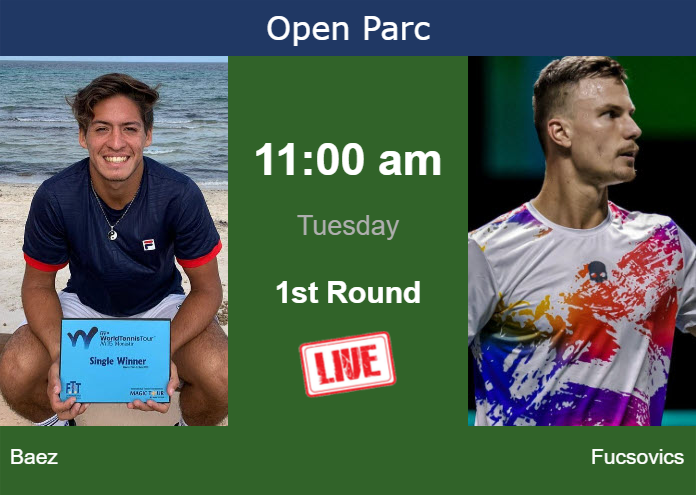 Monday Live Streaming Sebastian Baez Vs Marton Fucsovics Monday Live Streaming Sebastian Baez vs Marton Fucsovics