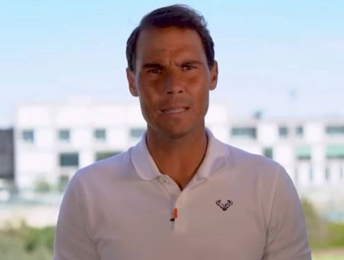 INJURY. Rafael Nadal will not play in Rome, leaving Carlos Alcaraz as