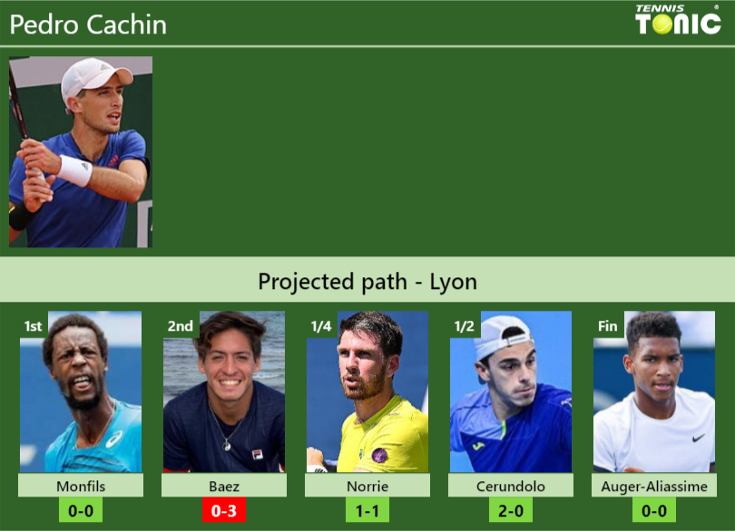 Pedro Cachin Stats info