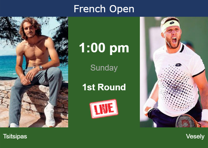 Saturday Live Streaming Stefanos Tsitsipas Vs Jiri Vesely Saturday Live Streaming Stefanos Tsitsipas vs Jiri Vesely