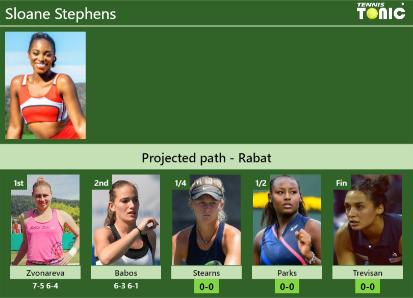 Sloane Stephens Stats info