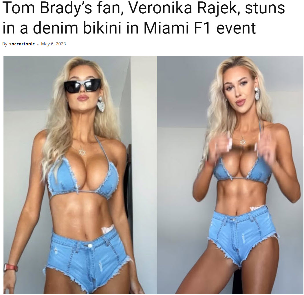 Veronika Rajek wows in micro bikini as fans all agree with