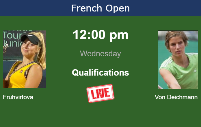 Wednesday Live Streaming Brenda Fruhvirtova Vs Kathinka Von Deichmann Wednesday Live Streaming Brenda Fruhvirtova vs Kathinka Von Deichmann