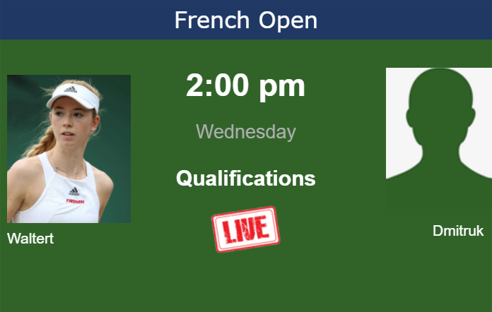 Wednesday Live Streaming Simona Waltert vs Kristina Dmitruk