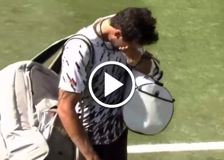 Berrettini In Tears Berrettini In Tears