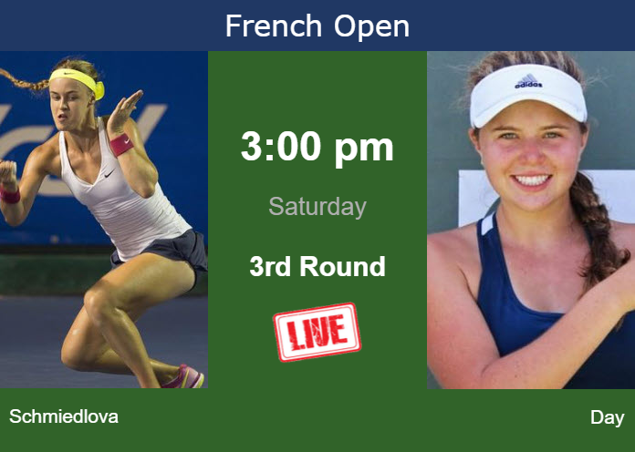 Friday Live Streaming Anna Schmiedlova vs Kayla Day