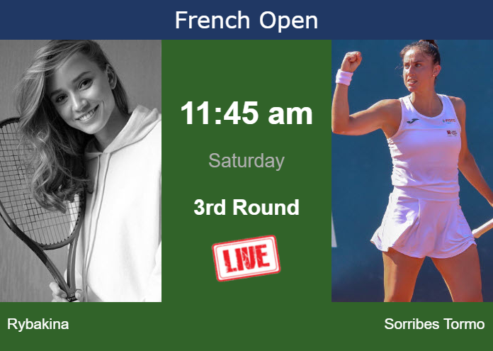 Friday Live Streaming Elena Rybakina Vs Sara Sorribes Tormo Friday Live Streaming Elena Rybakina vs Sara Sorribes Tormo