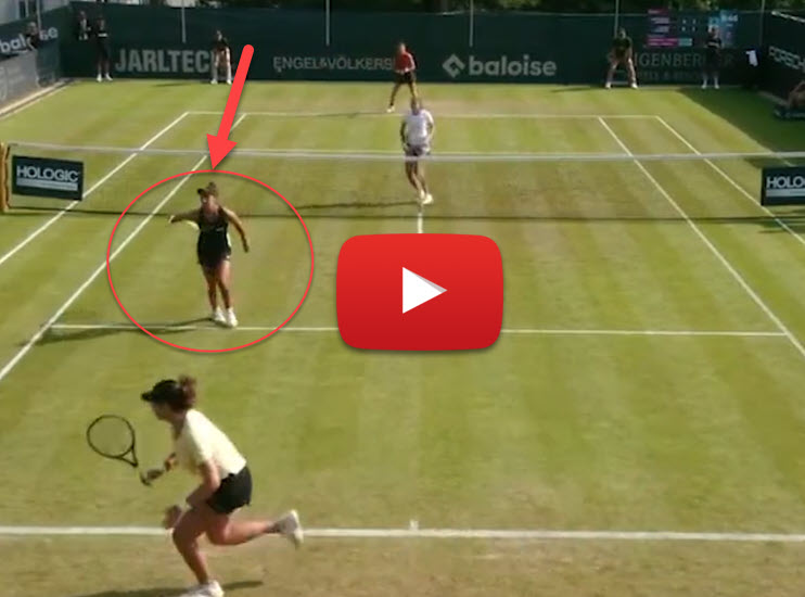 INCREDIBLE VIDEO! Ingrid Martins hits an incredible behind-the-back shot Ingrid Martins With An Incredible Behind The Back Shot