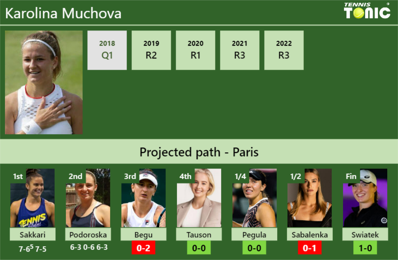 Karolina Muchova Stats Info 33a80pushk Karolina Muchova Stats info