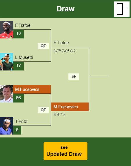 Marton Fucsovics Draw info