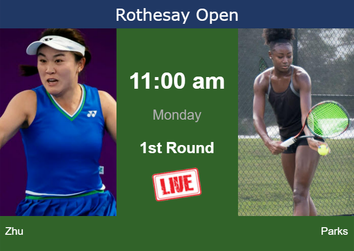 Monday Live Streaming Lin Zhu Vs Alycia Parks Monday Live Streaming Lin Zhu vs Alycia Parks