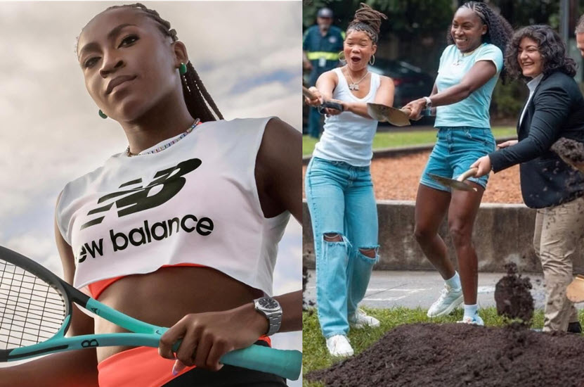 Coco Gauff joins actress Storm Reid to develop a park in hometown