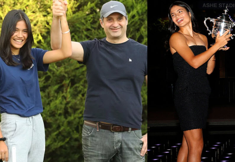 Emma Raducanu And Her Father As A Coach