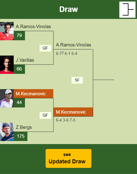 Miomir Kecmanovic Draw info