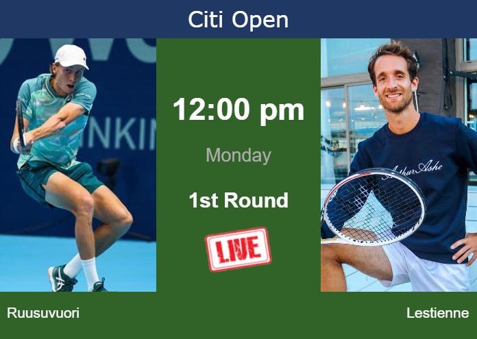 Ruusuvuori vs Next Opponent: Where can you find the best live stream options online?