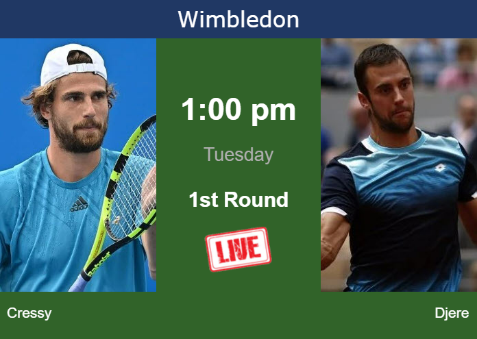 Monday Live Streaming Maxime Cressy Vs Laslo Djere Monday Live Streaming Maxime Cressy vs Laslo Djere