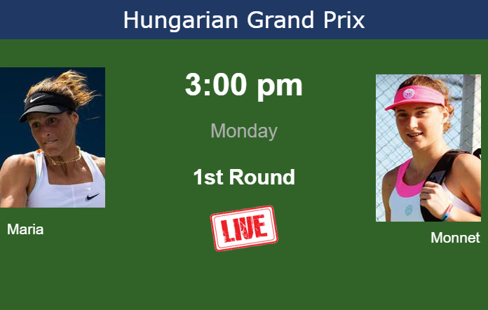 Monday Live Streaming Tatjana Maria Vs Carole Monnet Monday Live Streaming Tatjana Maria vs Carole Monnet