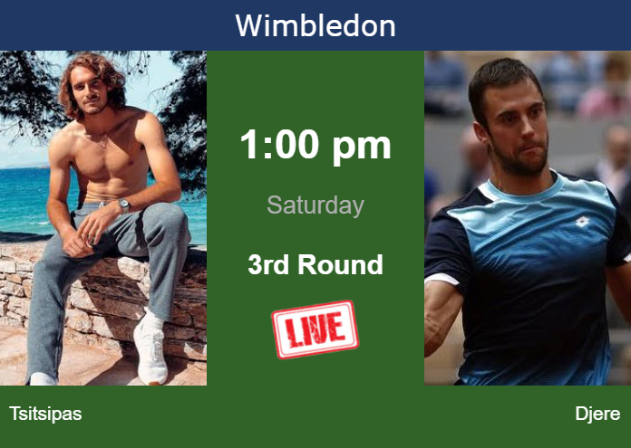Saturday Live Streaming Stefanos Tsitsipas Vs Laslo Djere Saturday Live Streaming Stefanos Tsitsipas vs Laslo Djere