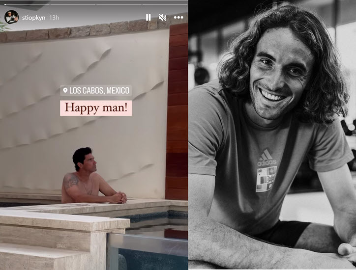 Stefanos Tsitispas And Mark Philippoussis Stefanos Tsitispas And Mark Philippoussis