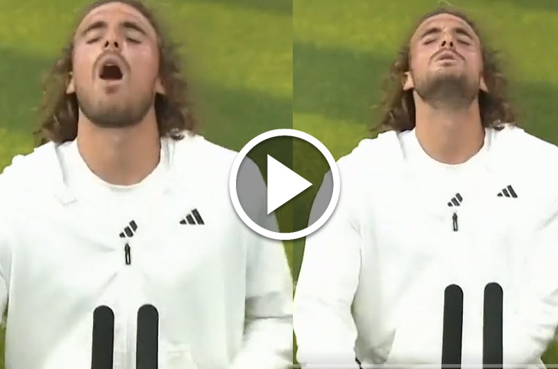 Stefanos Tsitsipas Suffering At Wimbledon