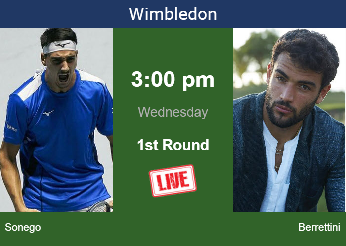 Matteo Berrettini vs Lorenzo Sonego: Where to Watch? All Details on Matteo Berrettini vs Lorenzo Sonego