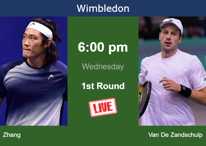 Tuesday Live Streaming Zhizhen Zhang Vs Botic Van De Zandschulp Tuesday Live Streaming Zhizhen Zhang vs Botic Van De Zandschulp