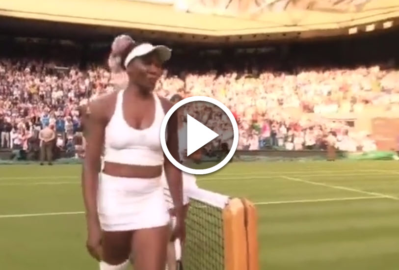 Venus Williams Refuses Hand Shake With The Umpire