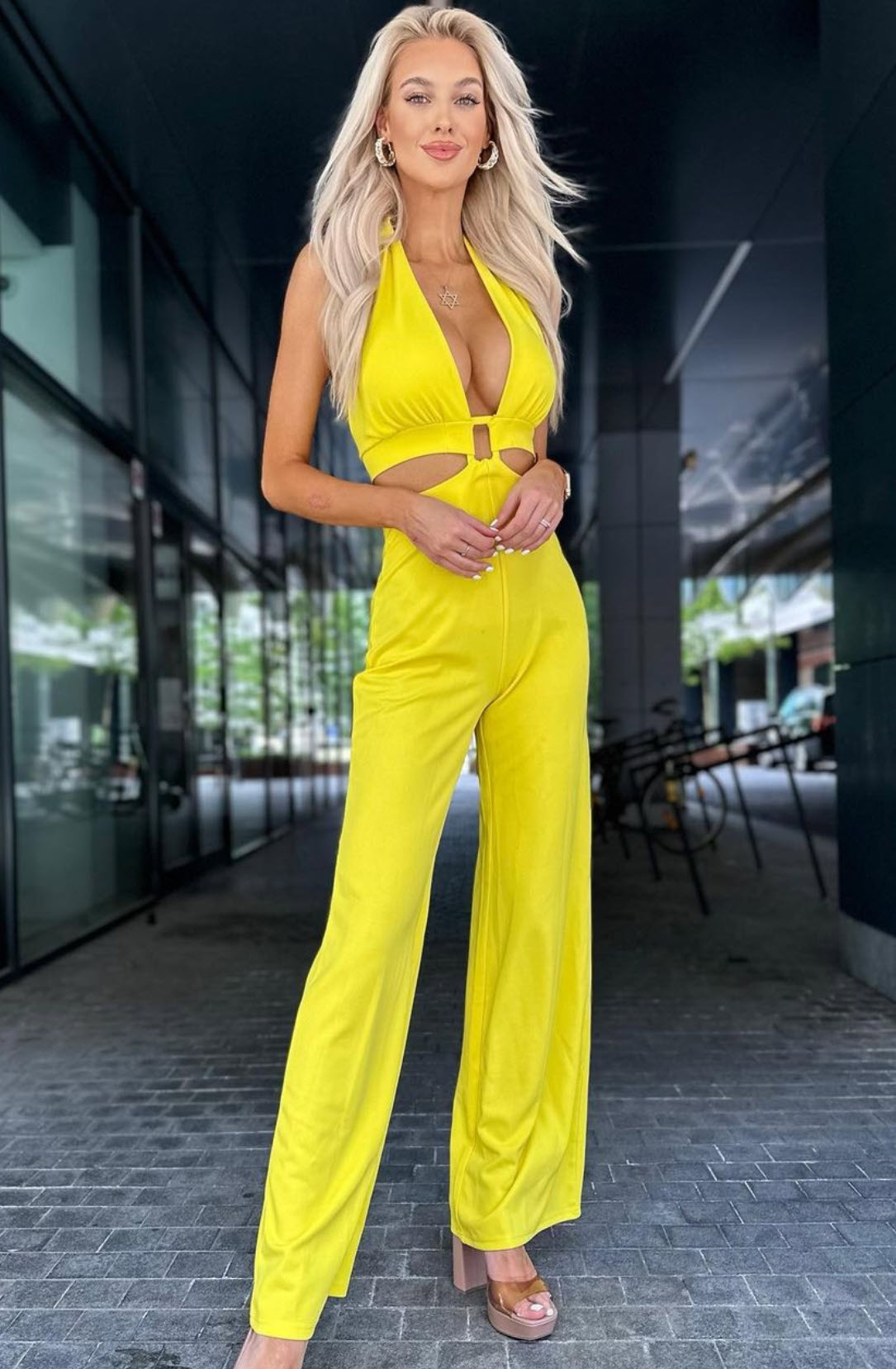 Veronika Rajek Poses In Yellow