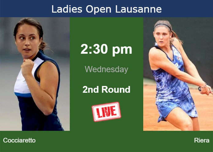 Wednesday Live Streaming Elisabetta Cocciaretto Vs Julia Riera Wednesday Live Streaming Elisabetta Cocciaretto vs Julia Riera