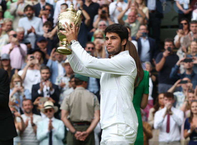Alcaraz Wins At Wimbledon