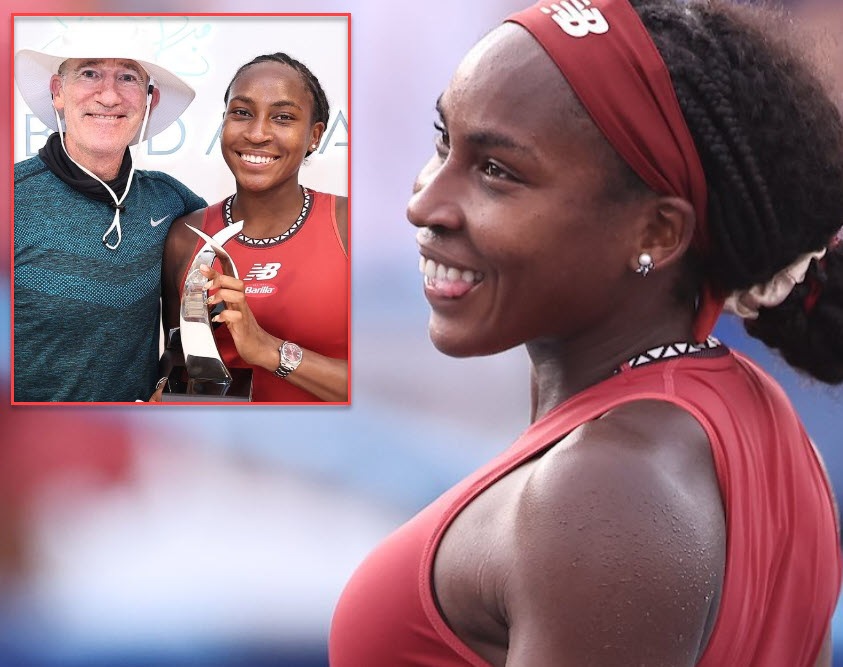 Why Brad Gilbert is happy to coach Coco Gauff