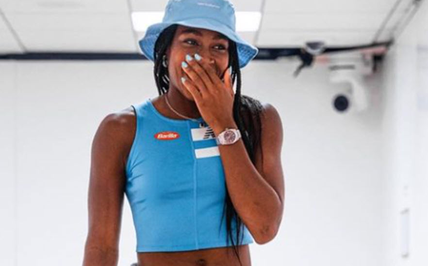 Coco Gauff is often criticised for her forehand, some say its her nails