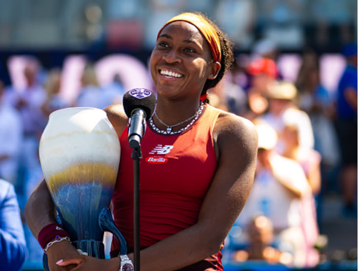 EXECUTION AND BELIEF. Coco Gauff explains how her new coaches helped her