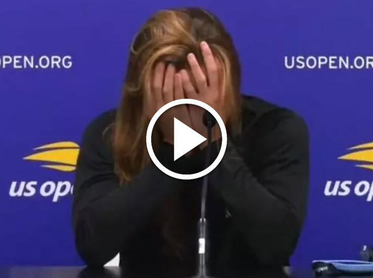 Maria Sakkari In Tears