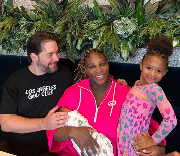 CONGRATULATIONS! Serena Williams and husband Alexis Ohanian welcome a ...