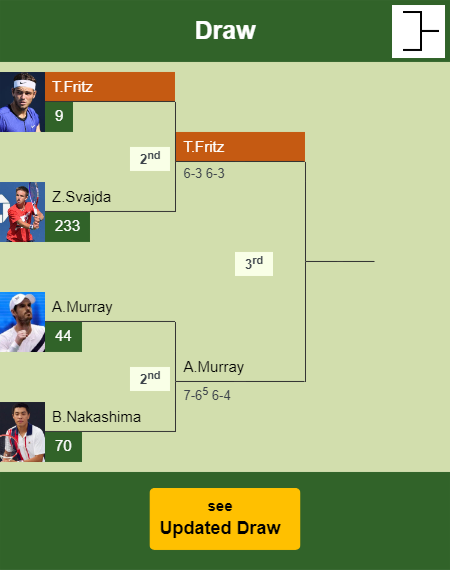 Taylor Fritz Draw info