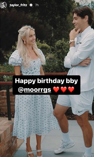Taylor Fritz And Girlfriend