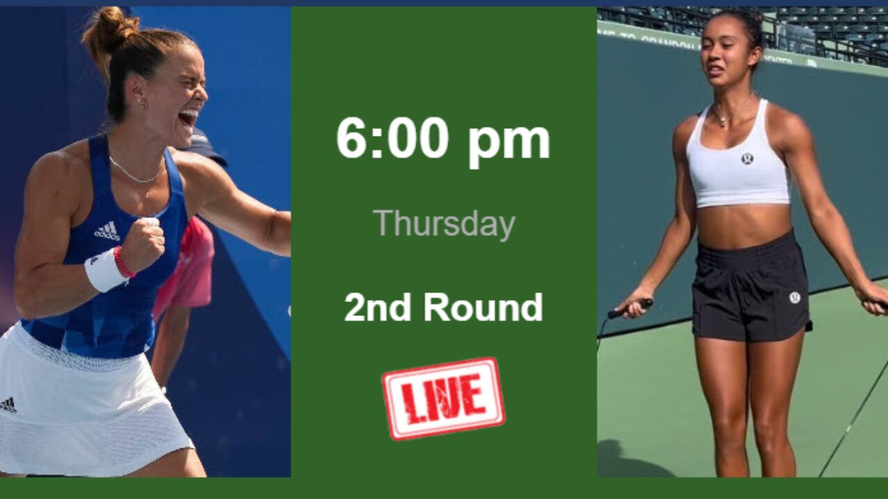 live tennis in