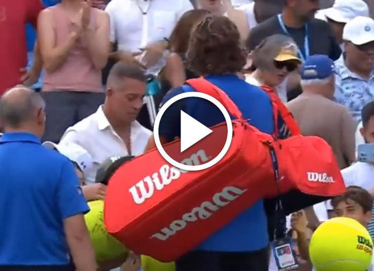 WATCH! Stefanos Tsitsipas classy after a tough loss at the US Open