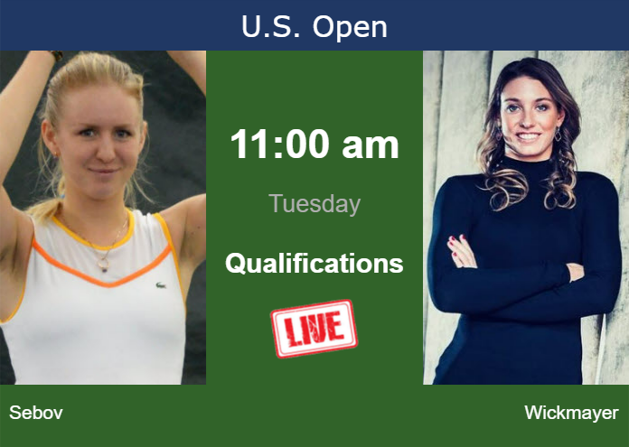 How to watch Sebov vs. Wickmayer on live streaming at the U.S. Open on Tuesday