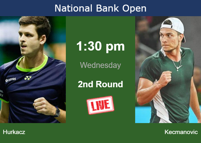 Wednesday Live Streaming Hubert Hurkacz Vs Miomir Kecmanovic Wednesday Live Streaming Hubert Hurkacz vs Miomir Kecmanovic