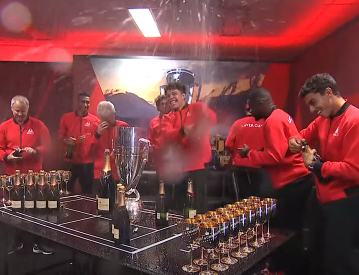 Ben Shelton And Team World